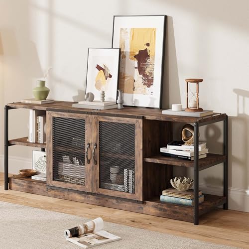 Farmhouse TV Stand for 65/75 inches TVs, view 2