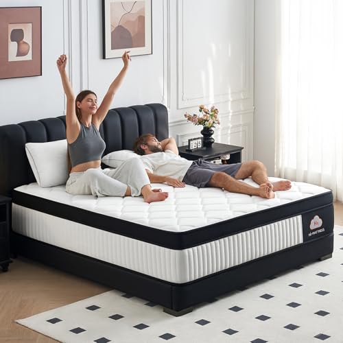 Full Size Mattress 12 Inch Hybrid Full Mattress in a Box, view 2