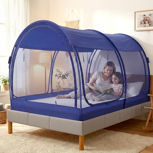 ® Bed Tent Dream Tent Bed Canopy Shelter Cabin Sleeping Tent Indoor Bed Curtain, view 2
