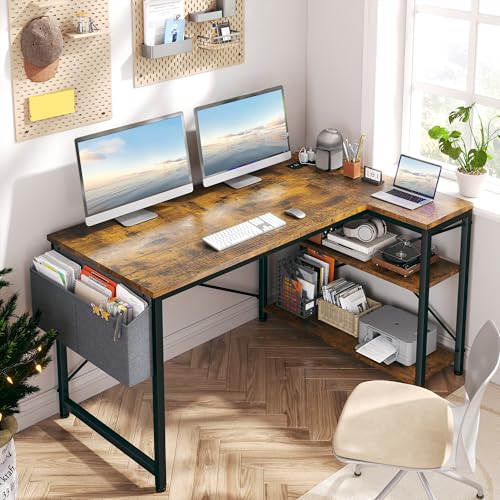 Office Desk with Outlet,Power Home Office & Study Electronic Gear, view 2