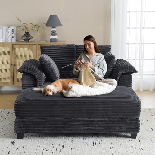 56" Oversized Chaise Lounge Chair, view 7