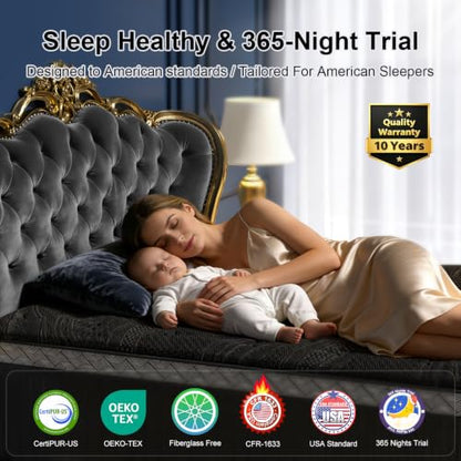 14 Inch Queen Size Mattress, view 3
