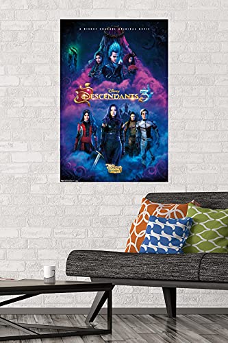 Disney Descendants 3 - One Sheet Wall Poster, 22.375" x 34", Premium Unframed Version