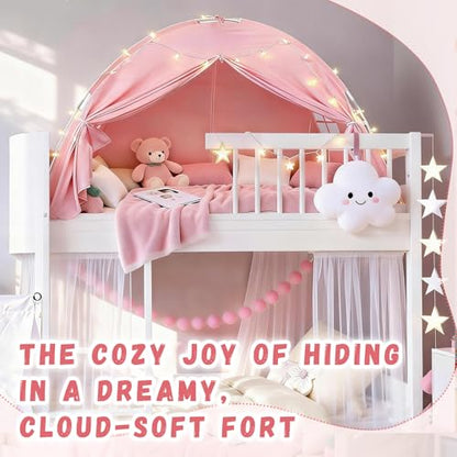 Bed Tent Twin and Full for Kids, Canopy Privacy Sleep Tent Indoor Bunk, view 4