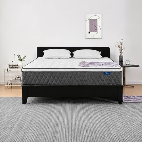 Full Size Mattress, 12 Inch Cooling Hybrid Full Mattress in a Box, view 3