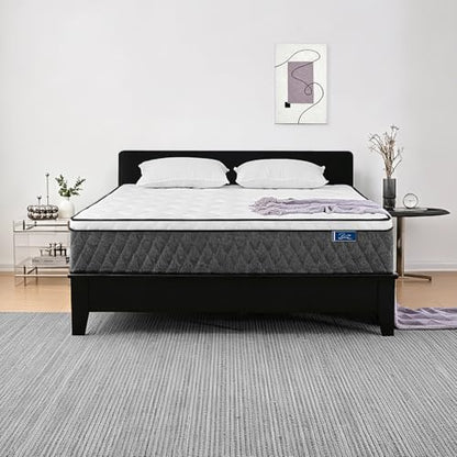 Full Size Mattress, 12 Inch Cooling Hybrid Full Mattress in a Box, view 3