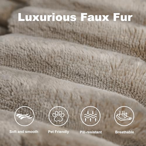 AUGOP 108" Sectional Couches for Living Room Modern Modular Sofa with L-Shape Couchs Upholstered Boneless Couch Deep Seat Sectional Couch with Chaise (Camel, Right Facing Chaise+2Seaters)