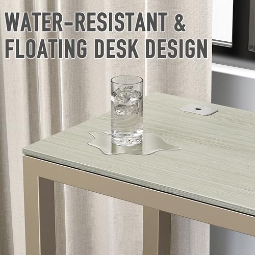 48-Inch Commercial-Grade Office Computer Desk, Maple, view 7