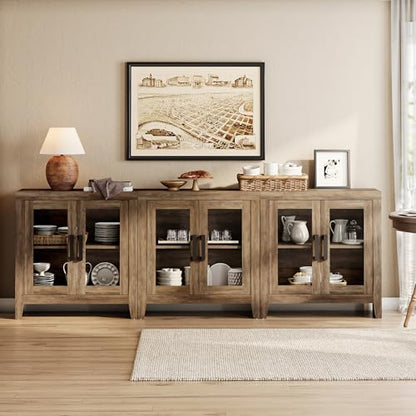 Farmhouse TV Stand for TVs up to 85”, view 6