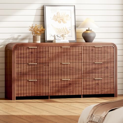 62.91" Modern Chest of Drawer, 9 Deep Drawers, Clothes Organizer, view 2