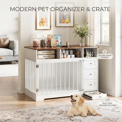 Dog Crate, Heavy Duty Dog Crate Furniture Console Table, view 5