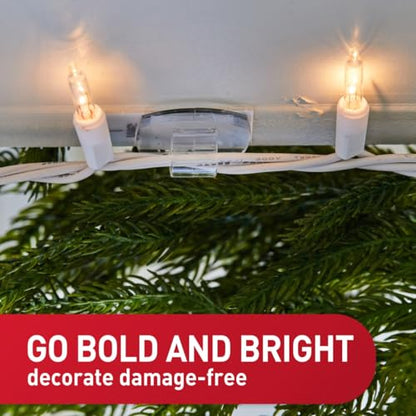 Command Outdoor Light Clips, 20 Clear Clips and 24 Command Strips, view 4