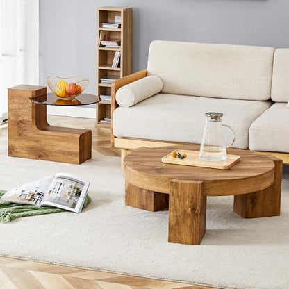The Detachable Double Decker Coffee Table, the is More Precious, and the Detachable can Make the use of Space More Flexible and Suitable for Various Scenes.