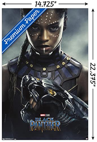 Marvel Cinematic Universe - Black Panther - Shuri One Sheet Wall Poster, 14.725" x 22.375", Premium Unframed Version