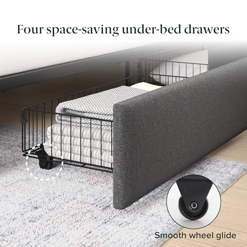 Zinus Maya Bed with Storage, view 5