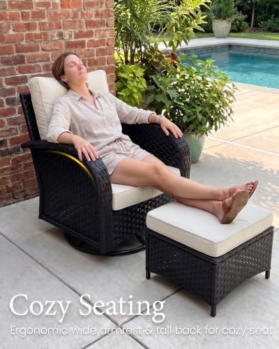 5 Pieces Outdoor Patio Furniture Set, view 6