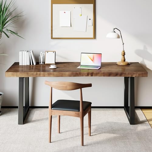 Solid Wood Desk 55 inches, view 4