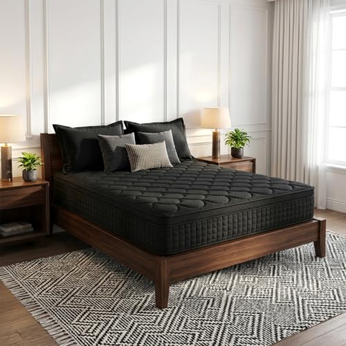 10 Inch King Size Mattress, Hybrid Memory Foam Mattress, view 3