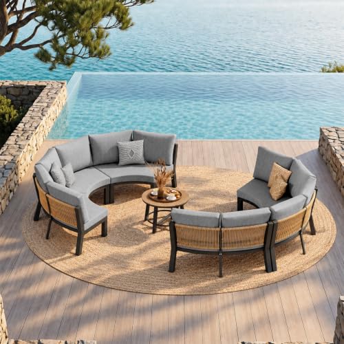 Luxury Patio Furniture Set for 10 People, view 2