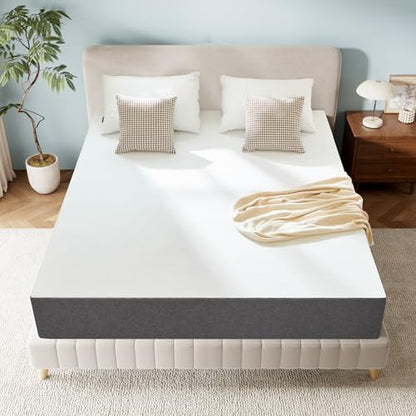 Lukace 12 Inch King Size Mattress,Memory Foam Mattress for Back Pain,Grey, view 2