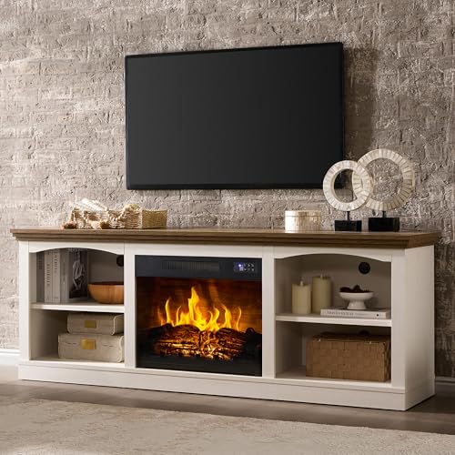 70" Fireplace TV Stand with 23" Fireplace for TVs Up to 80", view 2