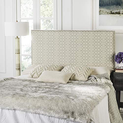 Safavieh Headboard, Queen, Wheat/Pale Blue