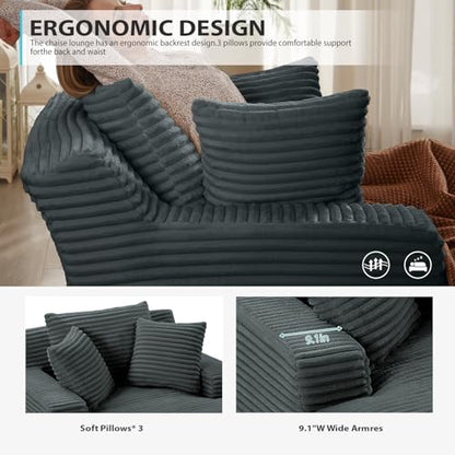 50 Inch Chaise Lounge Chair Indoor, view 6