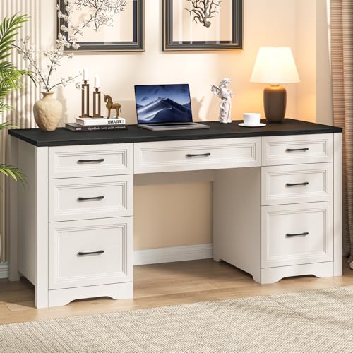 Farmhouse Executive Desk, view 2