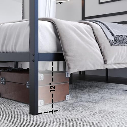 Golden Gate Beds Canopy Bed Frame with Four Poster Design, view 3