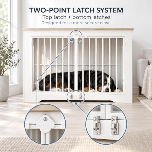 48 Inch Dog Crate Furniture for Medium to Large Dogs, Large Size, view 7