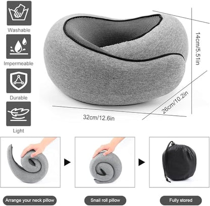 WEERSHUN Travel Pillow for Airplanes, view 3