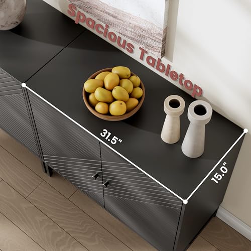 Storage Cabinet with Doors and Adjustable Shelf, view 7