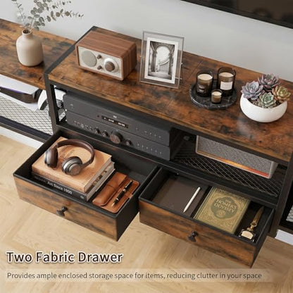 55" Floating TV Stand, Modern Entertainment Center, view 7