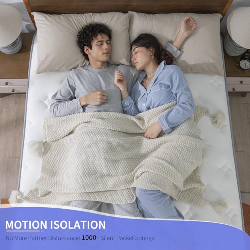 Full Mattress 12 Inch Plush Mattress in a Box Hybrid Memory Foam, view 7