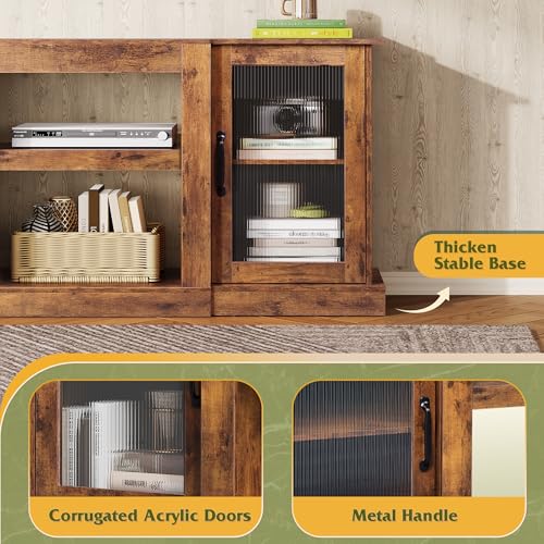 58" Farmhouse TV Stand for 65 Inch TV, view 6