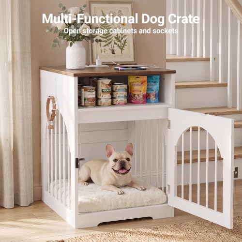 19" Dog Kennel Furniture Indoor, Dog Crate Table for Small Dogs, view 6
