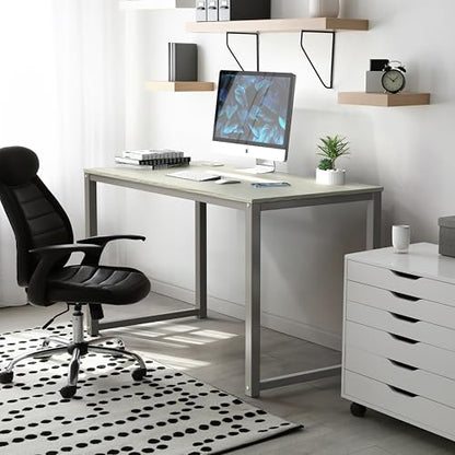 48-Inch Commercial-Grade Office Computer Desk, Maple, view 8