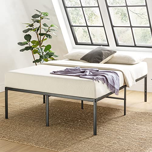 King Size Black Metal Bed Frame with 18 Inch Style, view 2