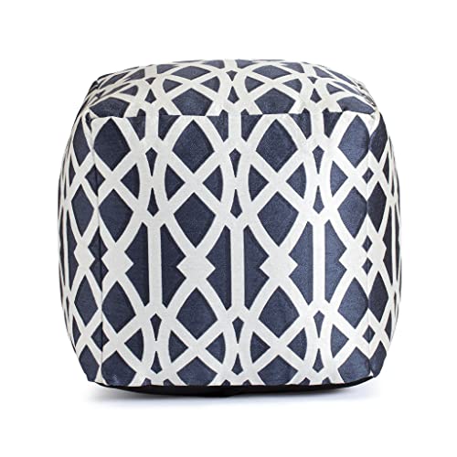 100% Handmade & Handcrafted Comfortable Home Décor Outdoor Pouf Ottoman, view 6