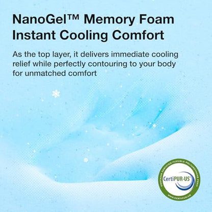 10 Inch King Mattress in a Box, King Memory Foam Matress for Cool, view 4