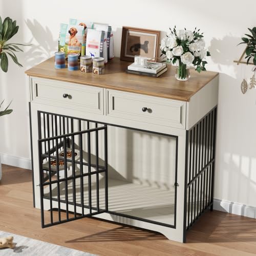 42" Modern Dog Crate Furniture, view 5