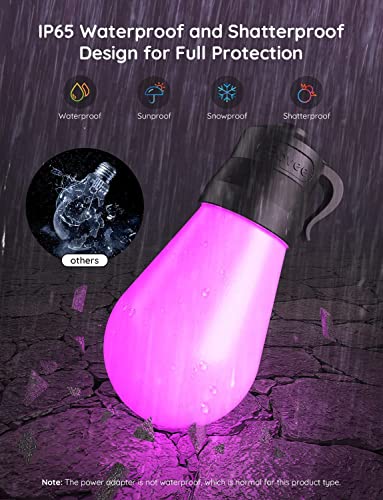 Govee Smart Outdoor String Lights H7015, view 7