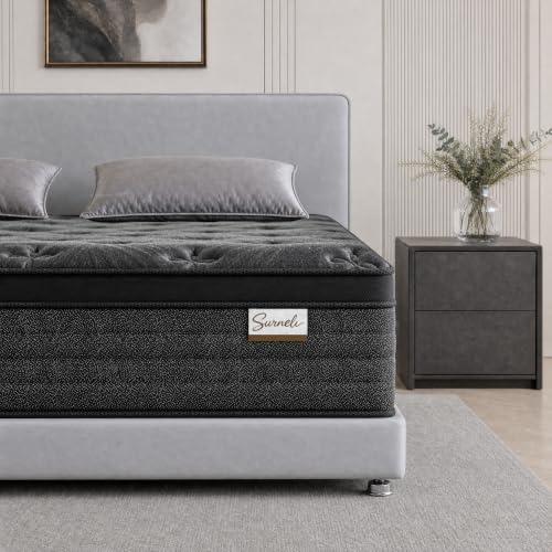 12 Inch Full Size Mattress, Hybrid Full Mattress in a Box, view 6