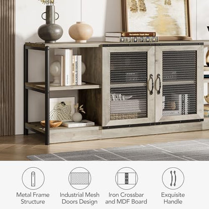 Farmhouse TV Stand for 65/75 inches TVs, view 5