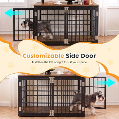 38 Inch Dog Crate Furniture for Small Dogs, view 6