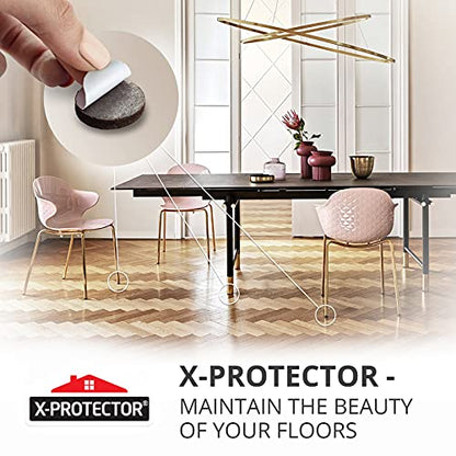 Felt Furniture Pads 235 PCS Premium Furniture Pads - Felt Pads Furniture Feet Best Wood Floor Protectors - Protect Your Hardwood & Laminate Flooring!