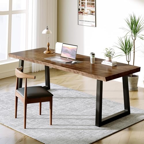 Solid Wood Desk 55 inches, view 2