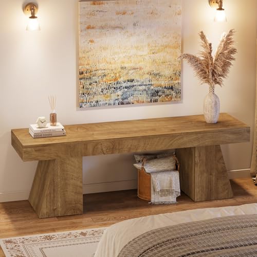 63" TV Stand, Media Console Television Stands, Natural, view 7