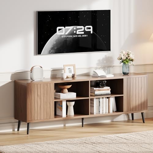 70" Fluted TV Stand for Living Room, view 2