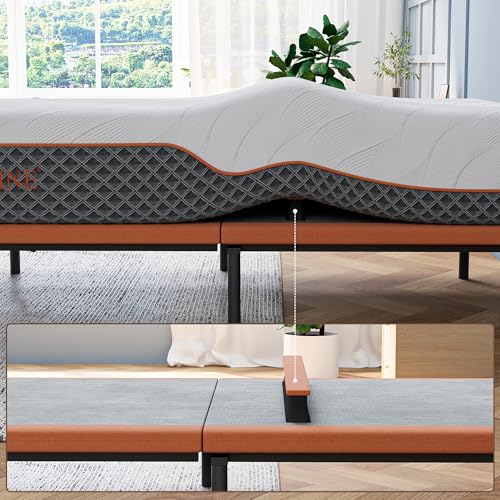 Split King Hybrid Bed with USB Charging, view 4